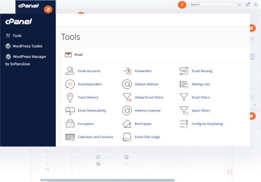 Cpanel - manage hosting account with ease